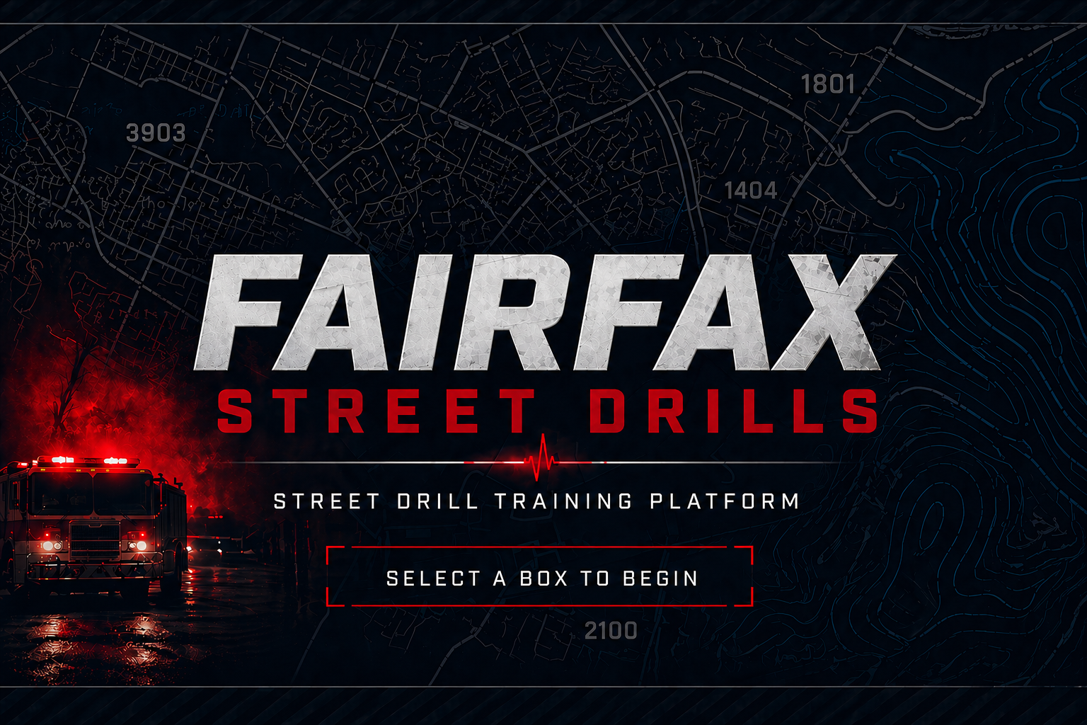 Fairfax Street Drills splash screen